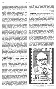 Encyclopaedia Judaica (1971): Brazil,
                          vol. 4, col. 1331-1332