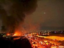 Brand,
                Feuerschein ber Sao Paulo Moema