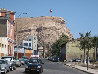 Der Morroberg ("cerro Morro")