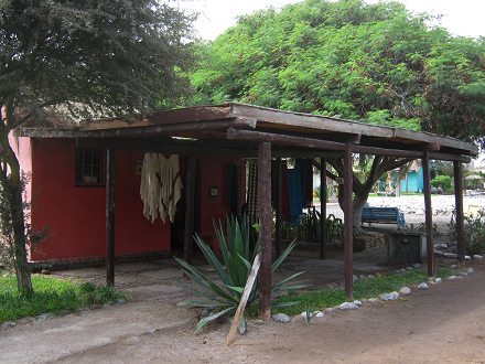Pueblo artesanal de Arica, taller no. 4
                            (taller de tejidos de lana alpaca)