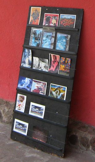 Pueblo artesanal de Arica, taller no. 9
                            (taller de joyas), tarjetas artsticas
