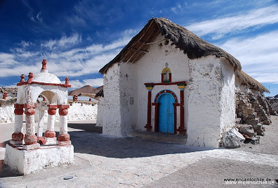 Die originale Kapelle von
                                  Parinacota [6]