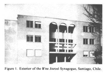 Encyclopaedia
              Judaica (1971): Chile, vol.5, col.463, B'ne Jisroel
              synagogue, Santiago