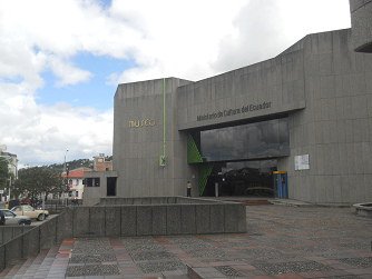 Das Museum der Zentralbank (Banco Central) in
                  Cuenca
