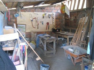 El cuarto de bricolaje de la
                                  escuela "Katitawa"