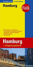 Plano de la ciudad grande de
                                    Hamburgo de la edicin Falk