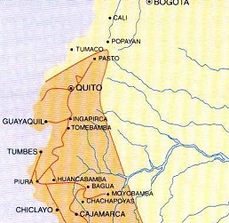 Mapa de los caminos de los
                                    Incas en Ecuador (02): Naranjal no
                                    existe [23]