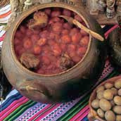Ayacuchanisches Gericht: Scharfes
                        Puca (Puca picante)