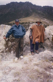 Ciriaco Sosa with a grandfather