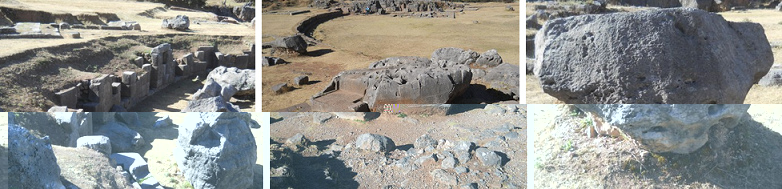 Cusco Sacsayhuamn 10: Der
                                      Chaosbereich: Steine, Mauern,
                                      Throne