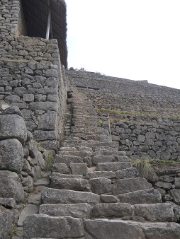 Escaleras irregulares al lado de terrazas
                  agricolas 3
