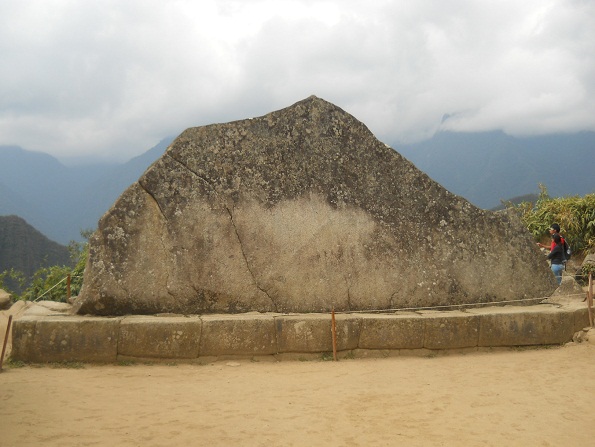 Machu Picchu, la piedra sagrada, primer plano