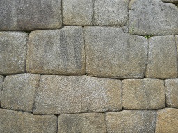 Machu Picchu, muro grande, detalle 10