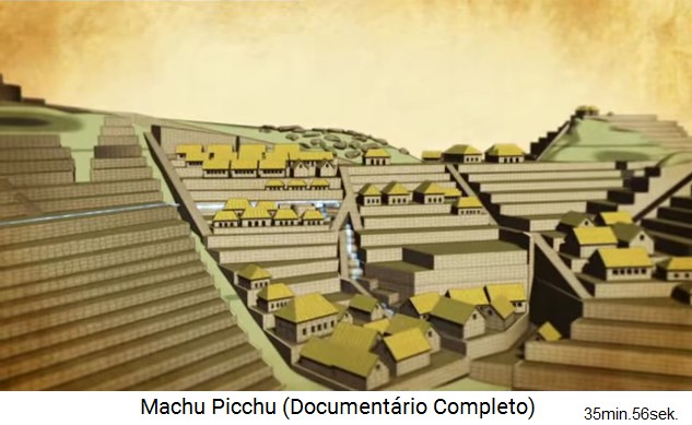 Der Bewsserungskanal von Machu Picchu, Schema
