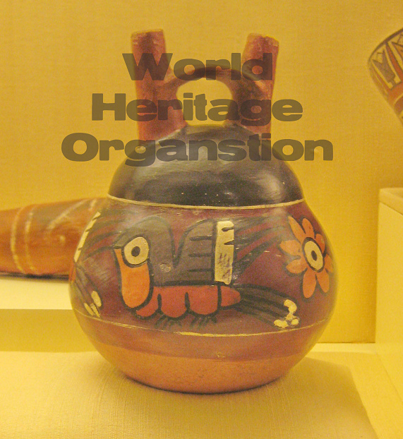 Kolibris auf einem Keramikgefss
                          der Nasca-Keramik (02)