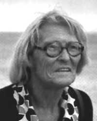Maria Reiche,
                        Portrait, 1960er Jahre ca.