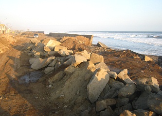 Malecn sin muro, vista