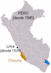 Mapa de la cultura
                          Chincha