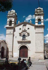 Ayacucho, iglesia
                          renacentista colonial San Francisco de Paula