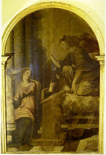 Angelino Medoro,
                          Anunciacin 1588