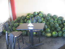 Restaurant, Melonenhalde