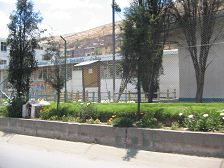 La Oroya, der Eingang der Schule
                        "Victoria Barca Bonifatti"
