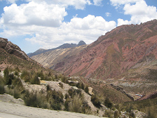 Vista al valle del Rimac, primer plano