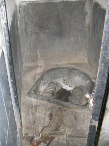 Aseo recto del bao del parador sin
                          lavado